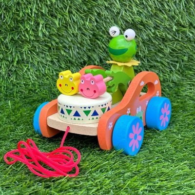 Frog Pulling toy